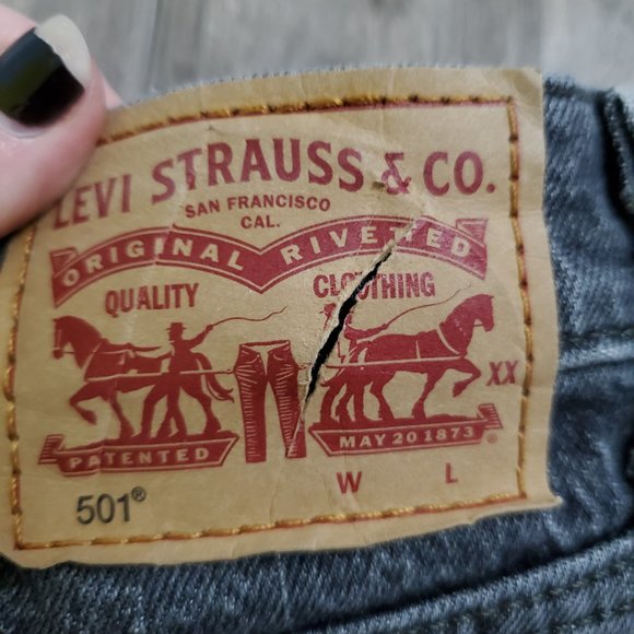 Levis 501 skinny - Dark wash Color Cabo Torna - Picture 8 of 9